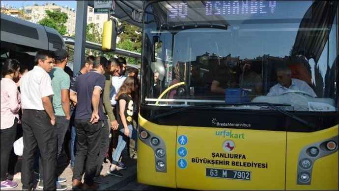 Şanlıurfa’da Toplu Taşıma 1 Mayıs’ta Ücretsiz Mi Olacak ?