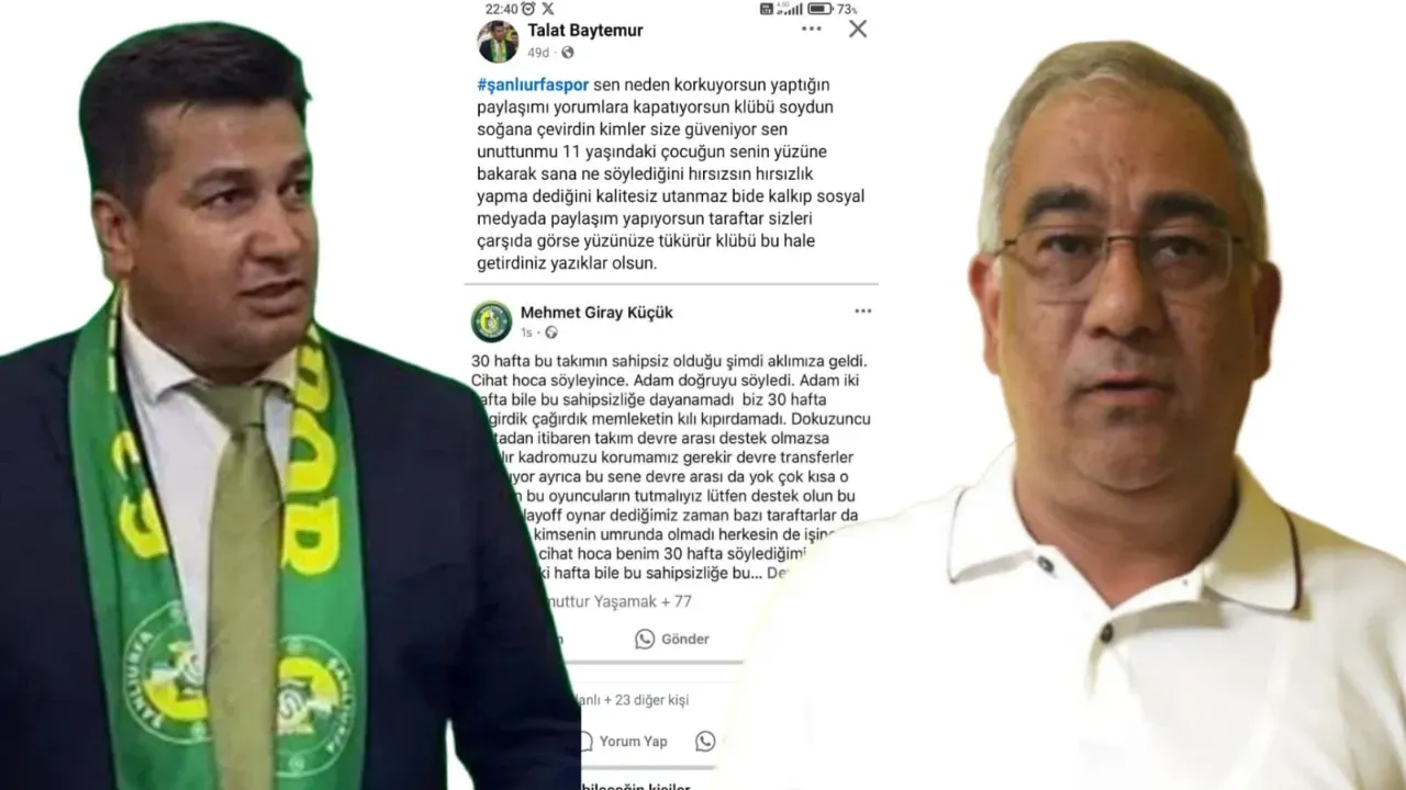 Talat Baytemur’dan Giray Küçük’e Sert Tepki:”Kulübü Soydun Soğana Çevirdin”