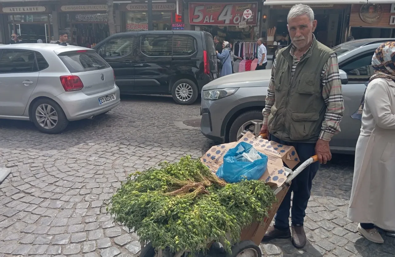 50 yıldır el arabasıyla geçimini sağlıyor