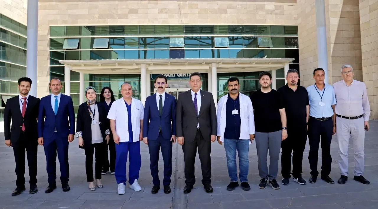 Akçakale Devlet Hastanesine Değerlendirme Ziyareti