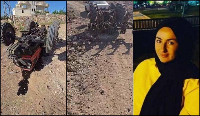 Bozova’da Traktör Devrildi: Genç Anne Hayatını Kaybetti