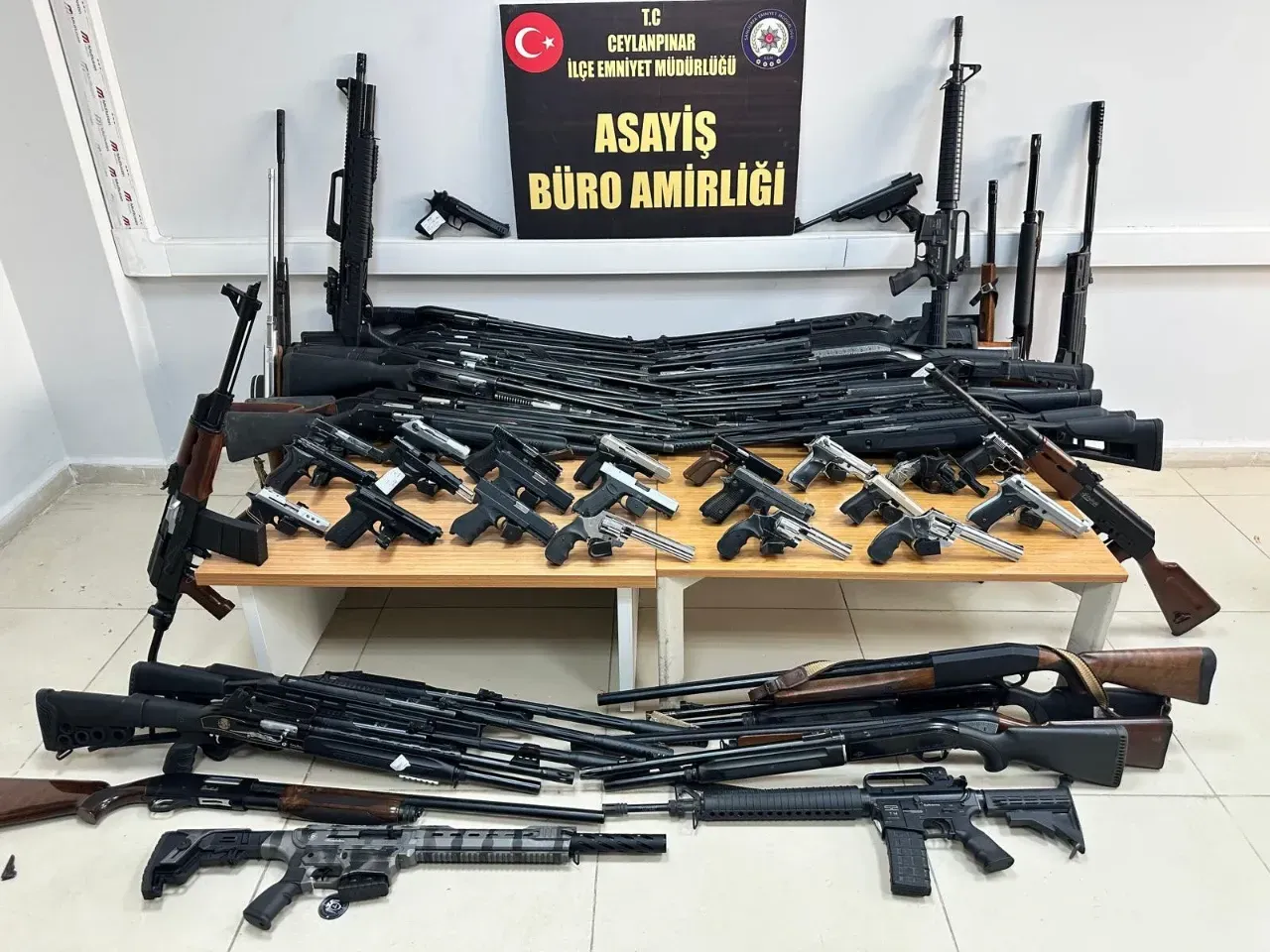 Ceylanpınar’da Silah Kaçakçılarına Yönelik Operasyon