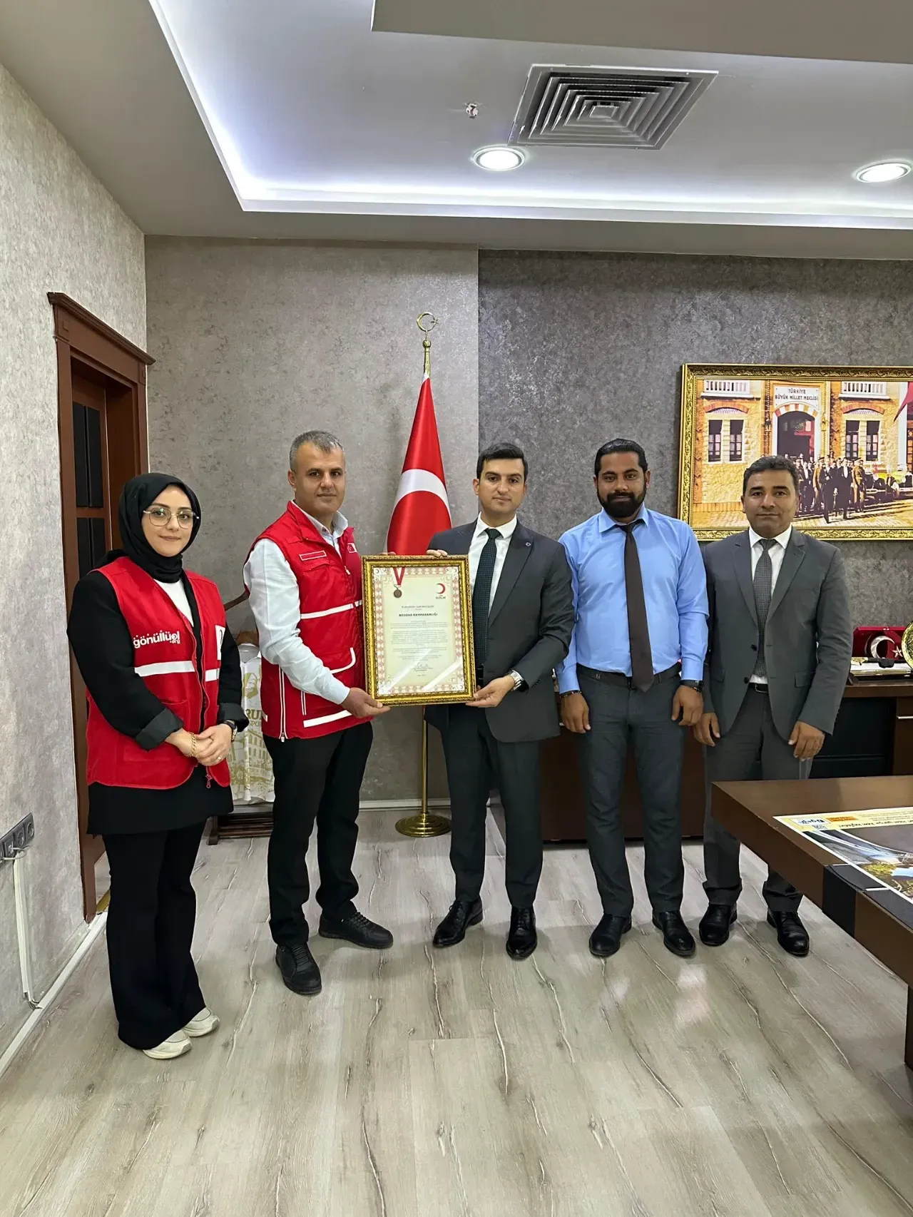 Şanlıurfa’da bir ilk Bozova Kaymakamı Yeşilyurt ‘a verildi