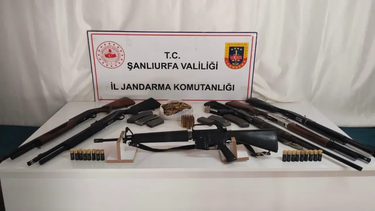 Şanlıurfa’da Jandarmadan Silah Kaçakçılığı Operasyonu