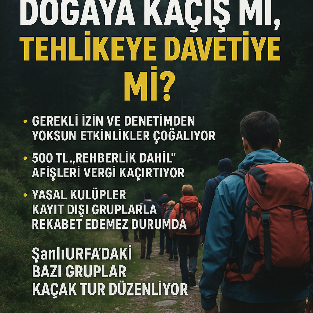 WhatsApp’tan Tura, Vergisiz Kâra: Doğa Sporu mu, Kayıt Dışı Rant mı?
