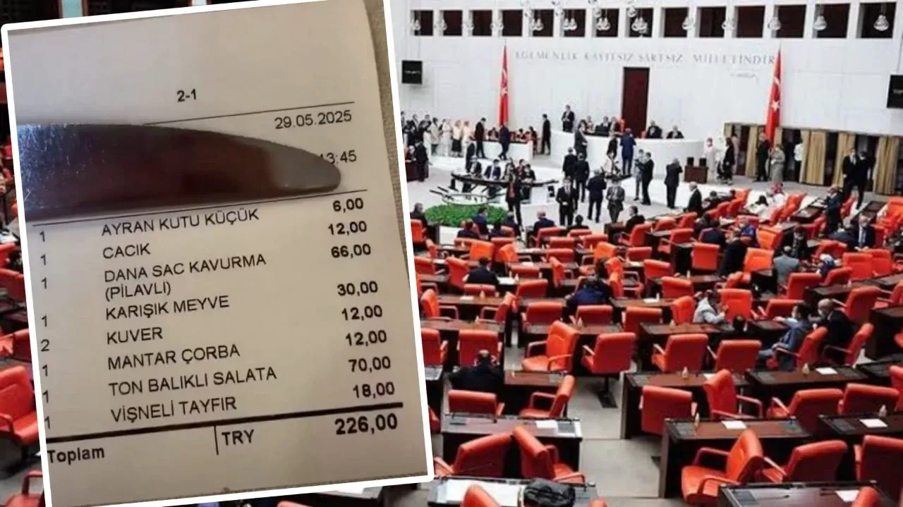 Meclis Lokantasında Fiyatlar Cep Yakmıyor: 226 TL’ye Dolu Dolu Ziyafet