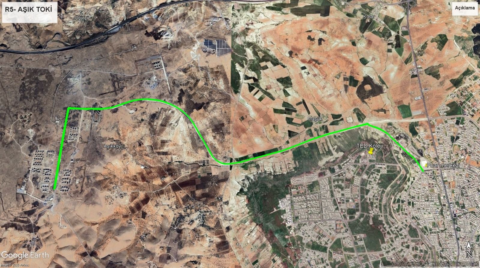 Şanlıurfa’da yeni ulaşım hattı hizmete Giriyor