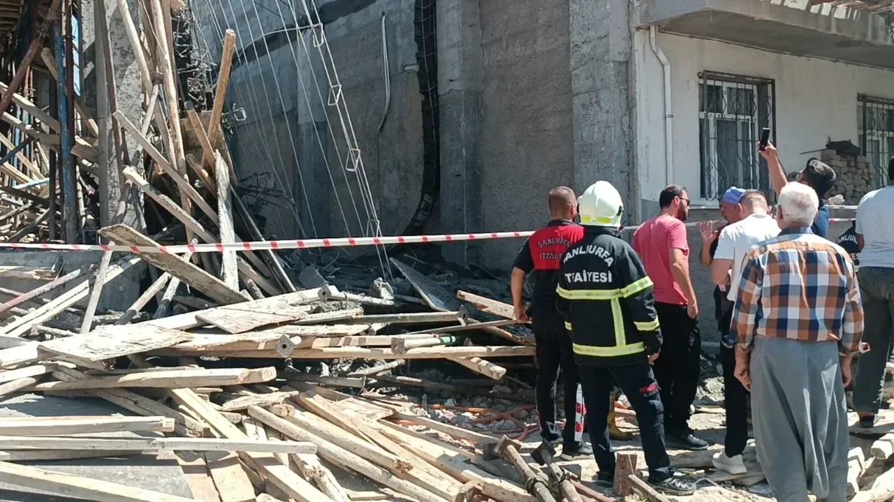 Viranşehir’de İnşaatta Göçük: 5 Yaralı