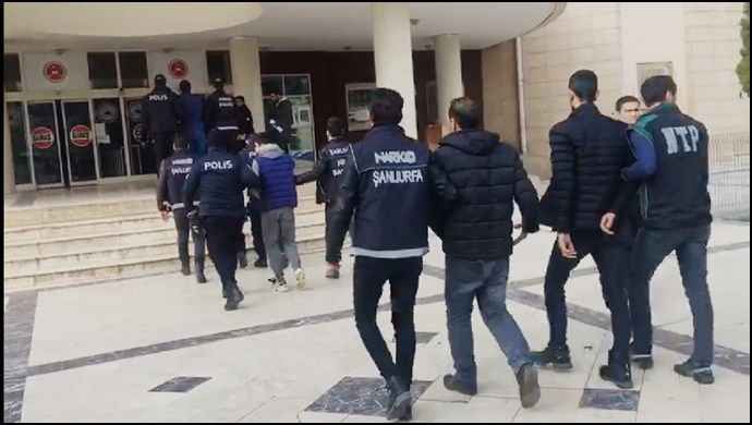 Şanlıurfa’da Uyuşturucu Operasyonu: Çok sayıda tutuklama